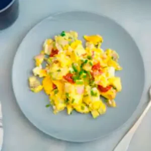 Huevos Revueltos con Vegetales